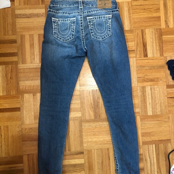 Women’s True Religion skinny jeans size 26 - Picture 3 of 6
